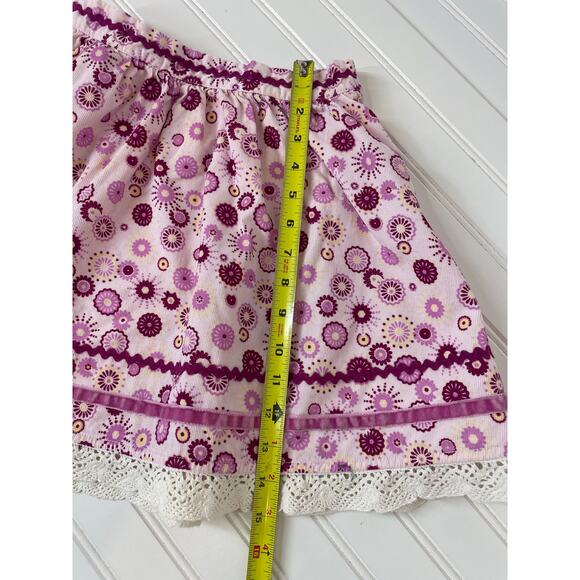 Hanna Andersson Blue Long Sleeve Tee & Flared Skirt Girls Bundle Size 8 YO - Picture 5 of 5